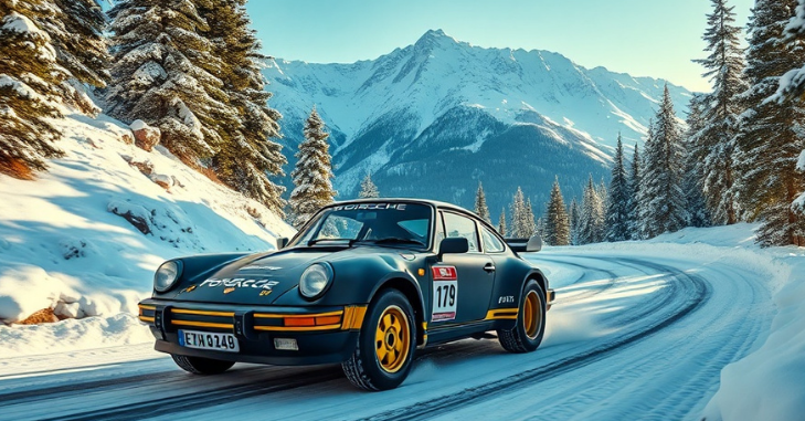 Porsche 911 Dakar side profile showing all-terrain stance