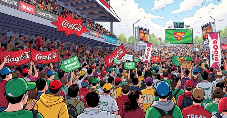 Direct ambush marketing where non-sponsors associate with an event