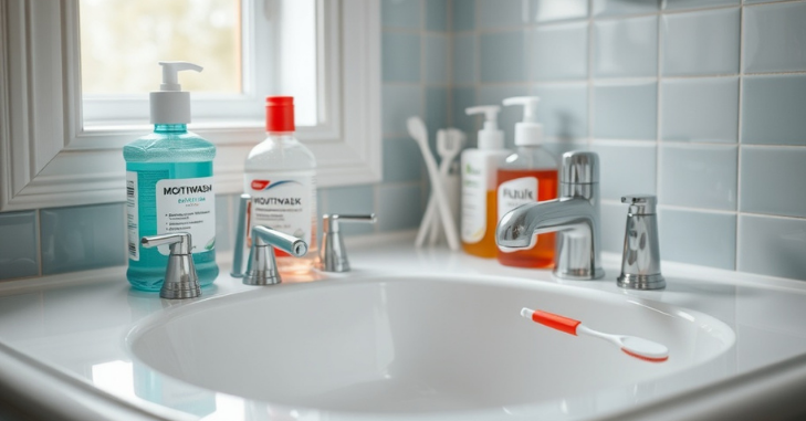 Tips for using mouthwash to reduce gum inflammation