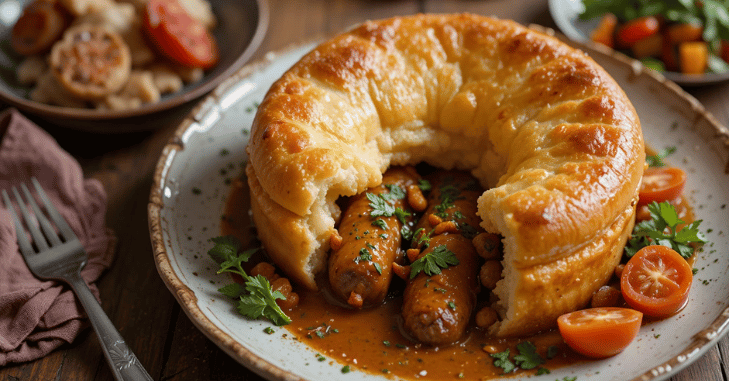 Serving Mary Berry Yorkshire puddings with a Sunday roast dinner