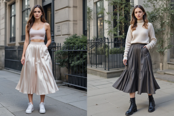 Satin Skirt Outfit: A Modern Guide to Effortless Elegance, Versatility, and Timeless Fashion Appeal