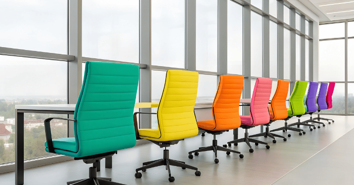 Coworking office space encouraging collaboration and networking