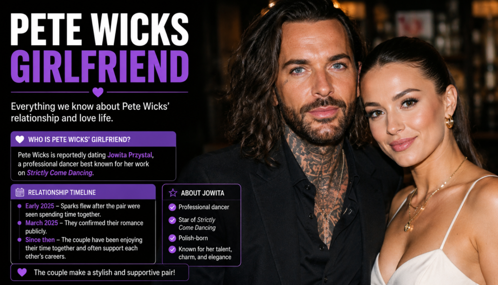 Pete Wicks’ Girlfriend: Who He Has Been Linked To and What He Has Said About Dating?