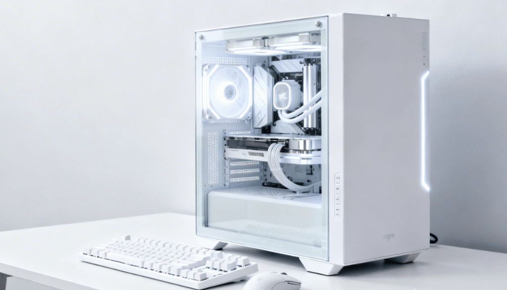 White PC Builds: A Complete Guide to Sleek, Modern, and High-Performance Systems Featuring RGB Lighting, Custom Cooling, Professional and Gaming Setups