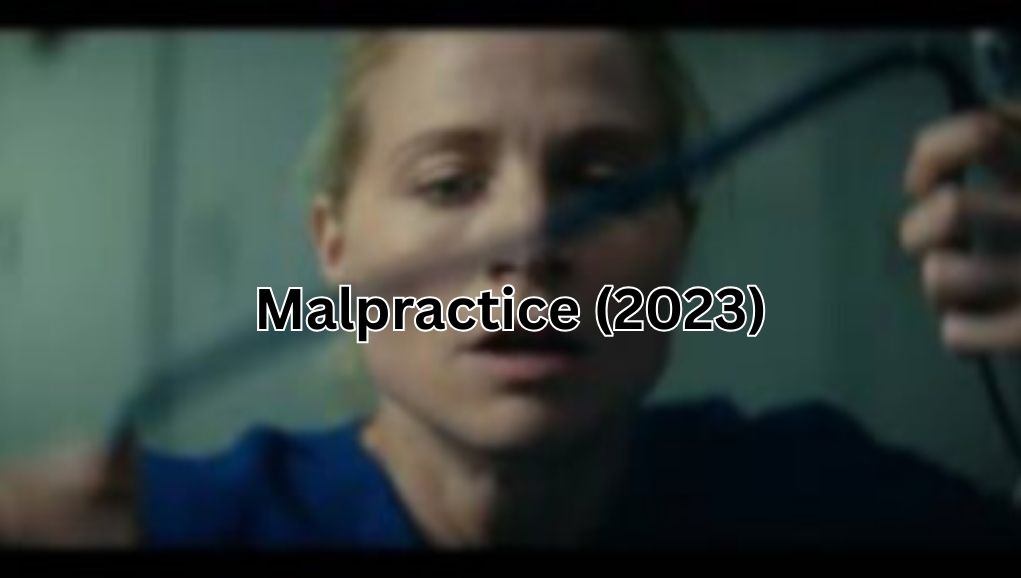Niamh Algar as Dr Lucinda Edwards in the medical drama Malpractice