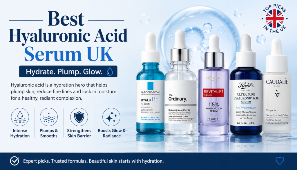 Best Hyaluronic Acid Serum Uk: Expert-Recommended Solutions for Deep Hydration, Plump Skin, Radiance, and Visible Anti-Ageing Results