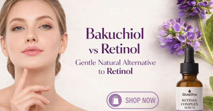 Retinol skincare for sensitive skin reducing fine lines
