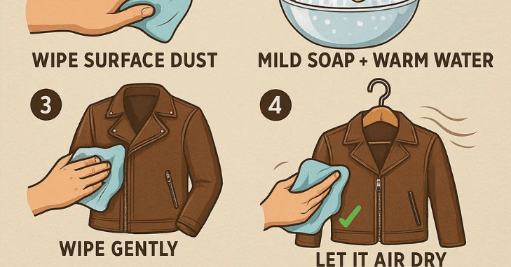 Care and maintenance tips for keeping a leather trench coat in shape