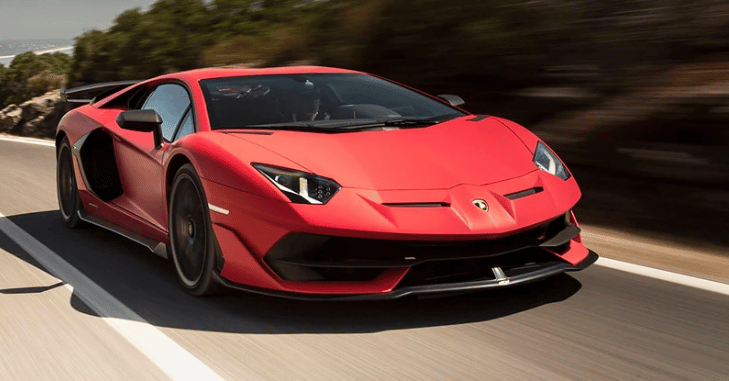 Lamborghini Huracan Sterrato interior cockpit and driver-focused cabin