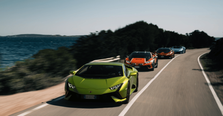 Lamborghini Huracan Sterrato driving capabilities across loose surfaces