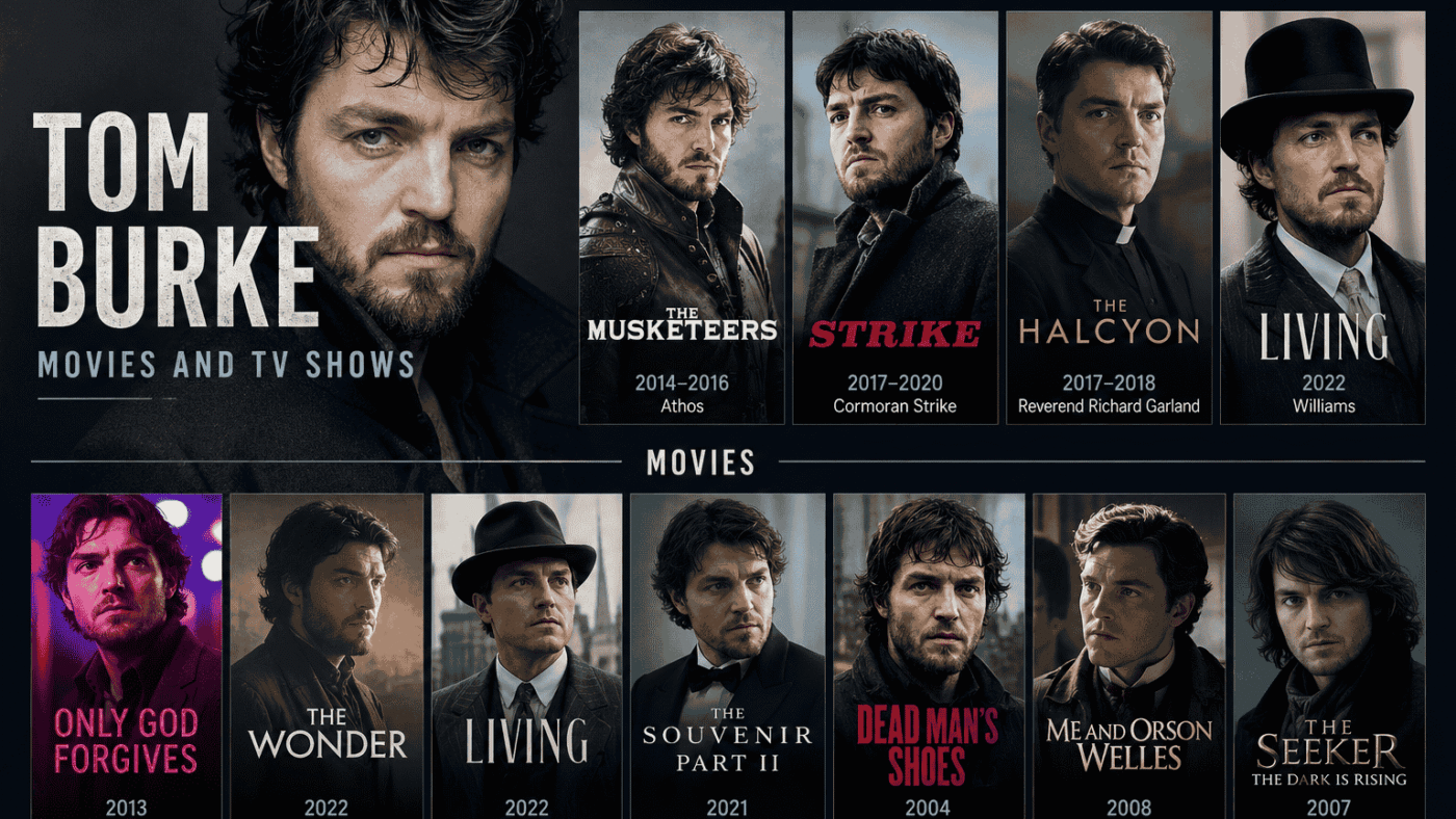 Tom Burke Movies and TV Shows: A Complete Guide to His Career, Biography, and Achievements
