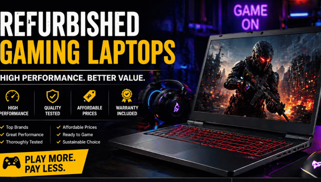 Refurbished Gaming Laptops: Complete Guide to Performance, Value, Pricing, Specs, Buying Tips, Top Brands & Budget Picks