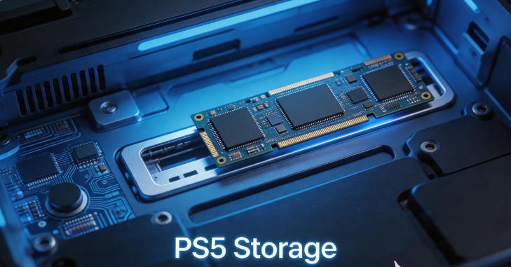 PS5 internal 825GB SSD storage capacity and usable space explained