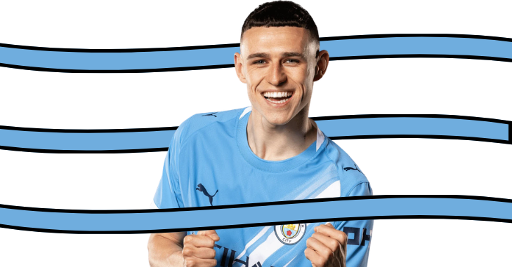 Phil Foden in his Manchester City career journey through the academy
