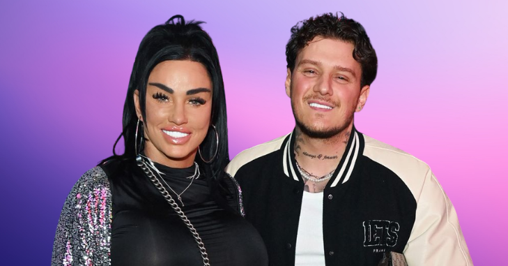 Timeline highlighting Katie Price's early modelling career years