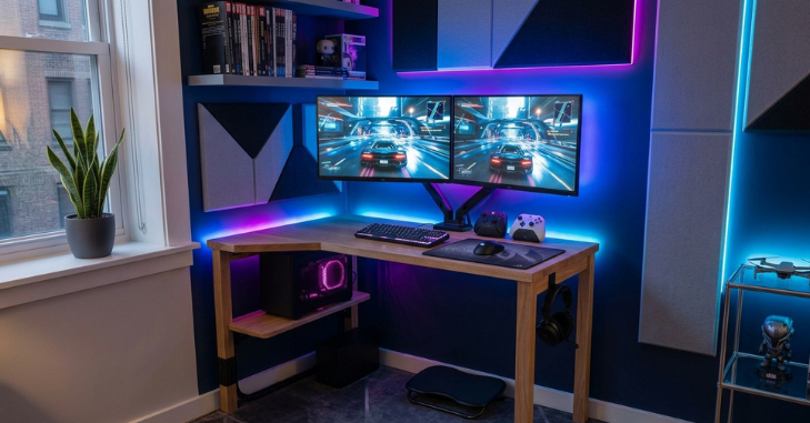5. The Under-Desk Cable Management Build