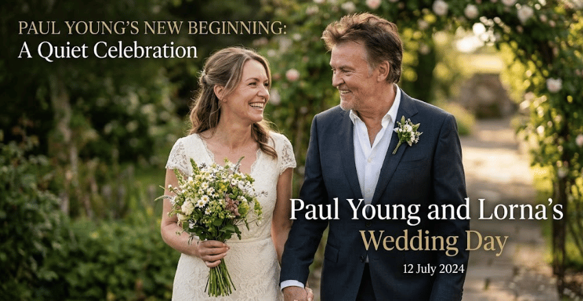 Paul Young and Lorna’s Wedding Day