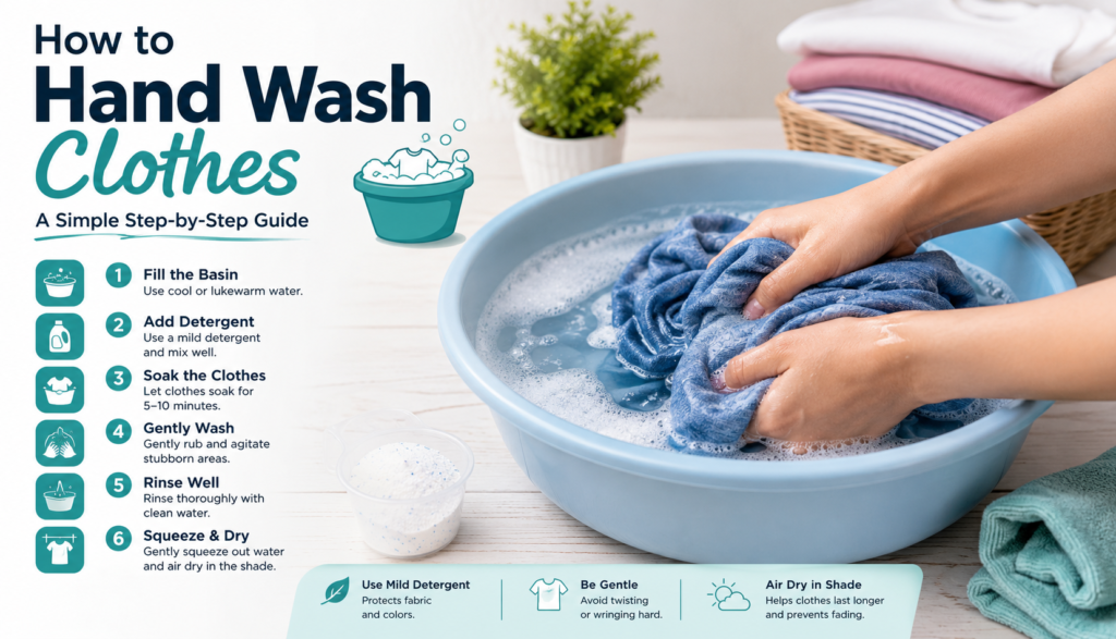 How to Hand Wash Clothes: A Simple Step-by-Step Guide