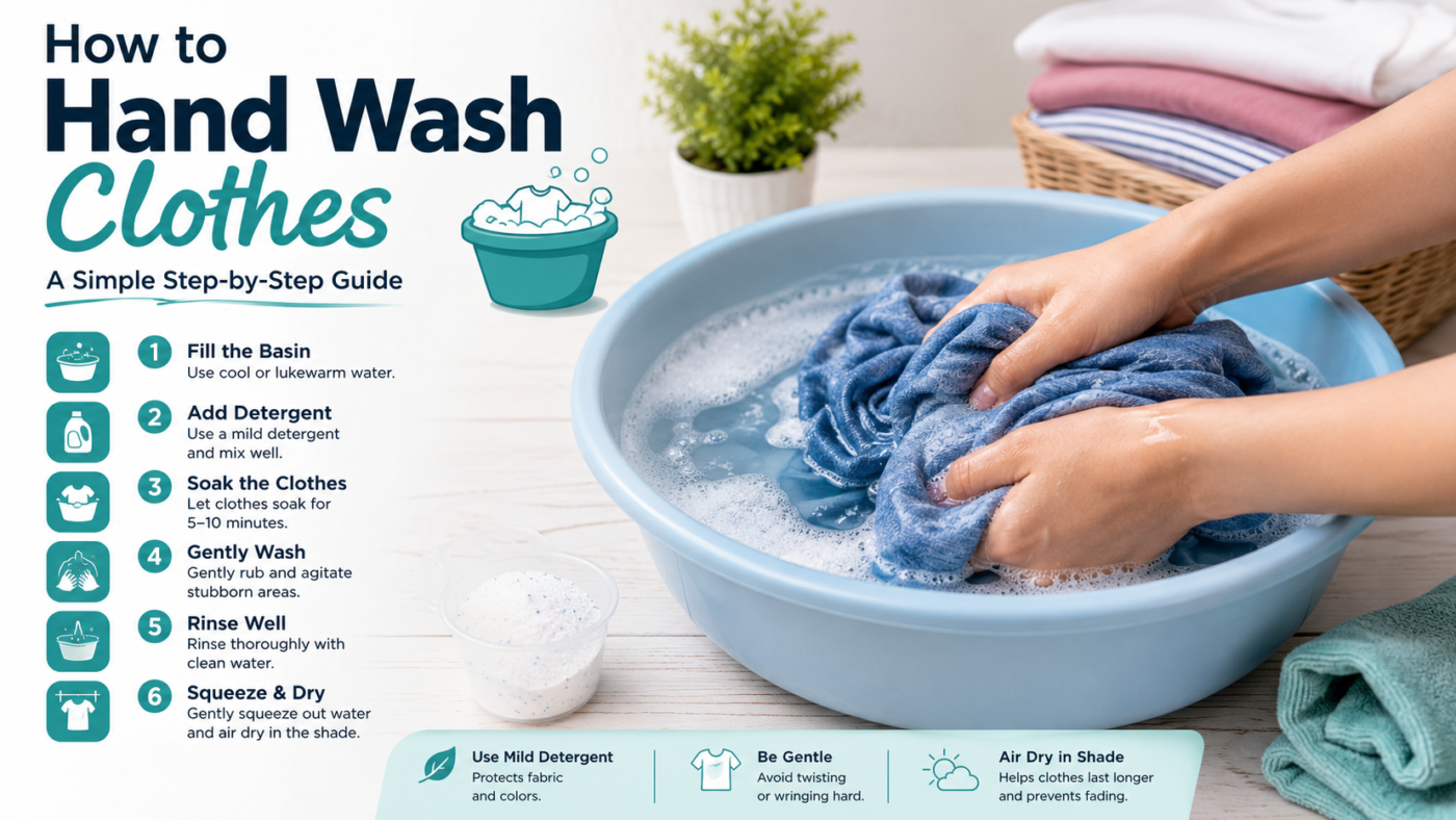 How to Hand Wash Clothes: A Simple Step-by-Step Guide