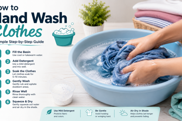 How to Hand Wash Clothes: A Simple Step-by-Step Guide