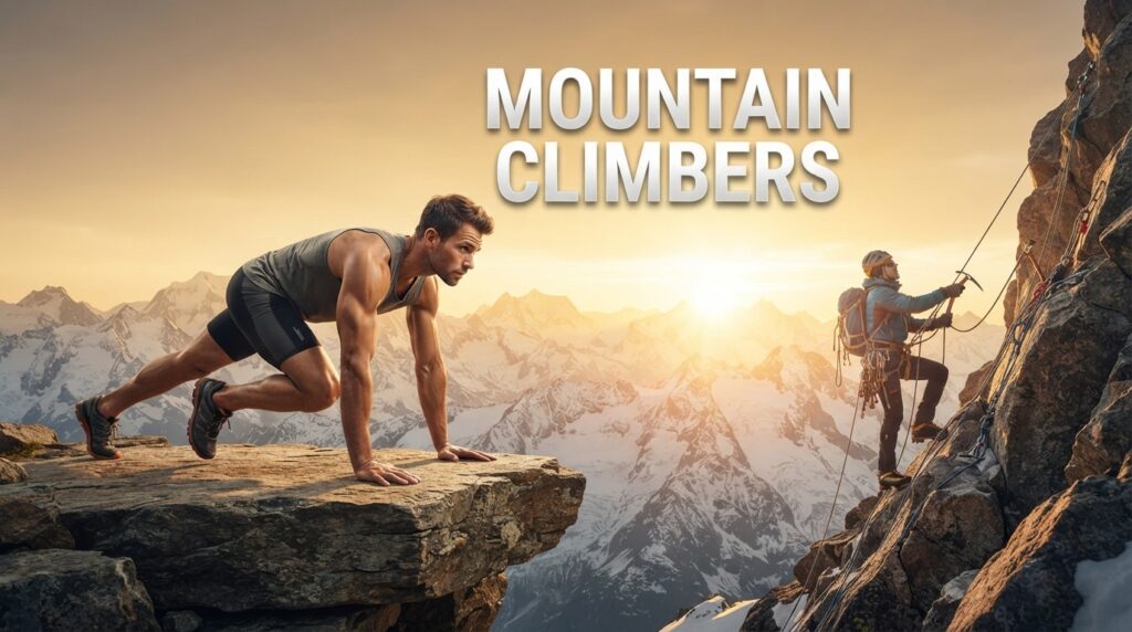 Mountain Climbers: Complete Guide to Full-Body Strength, Fat Burning, Endurance, Recovery & Much More On The Spot   