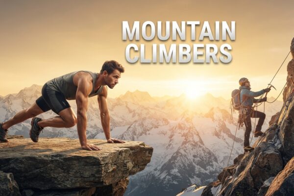 Mountain Climbers: Complete Guide to Full-Body Strength, Fat Burning, Endurance, Recovery & Much More On The Spot   