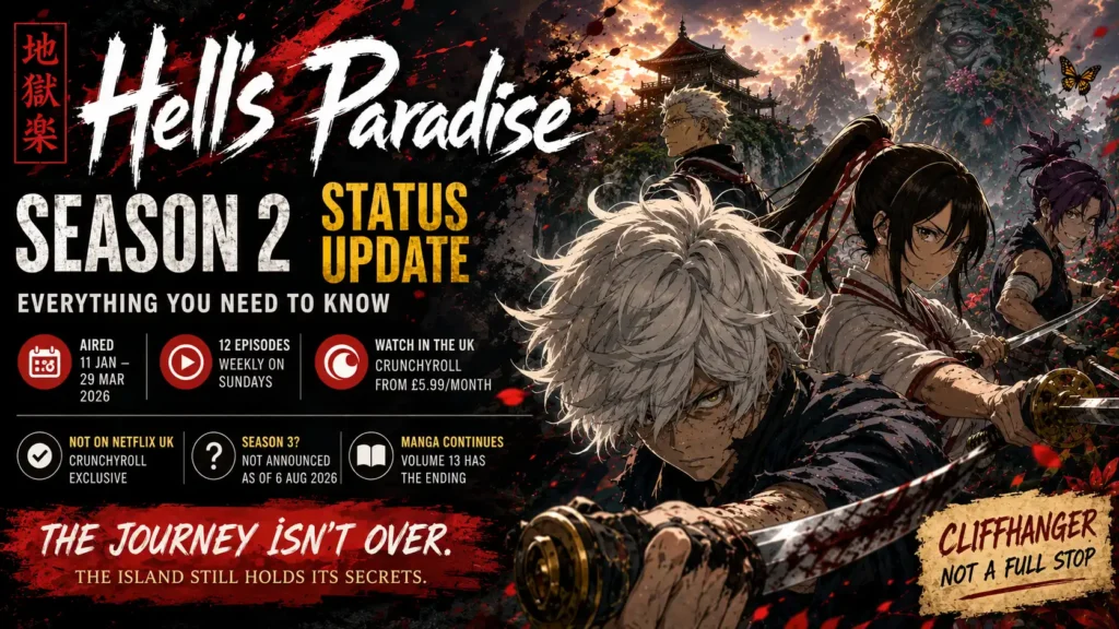 Hell’s Paradise Season 2: Release Date, Story, Cast & Everything You Need to Know