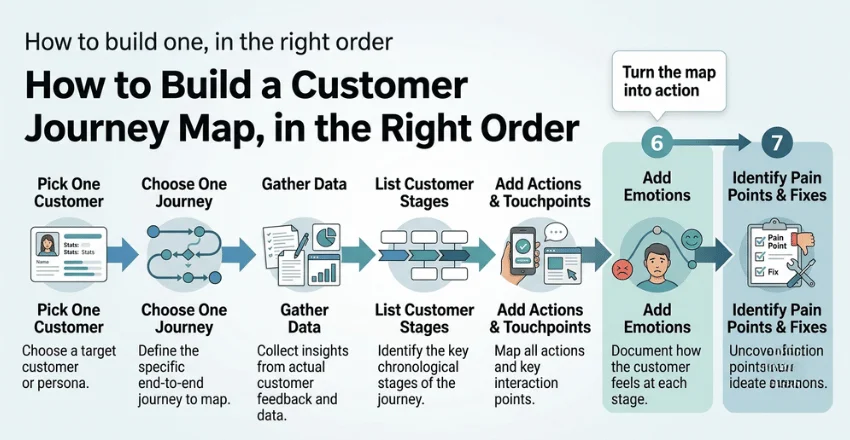 How to build one, in the right order