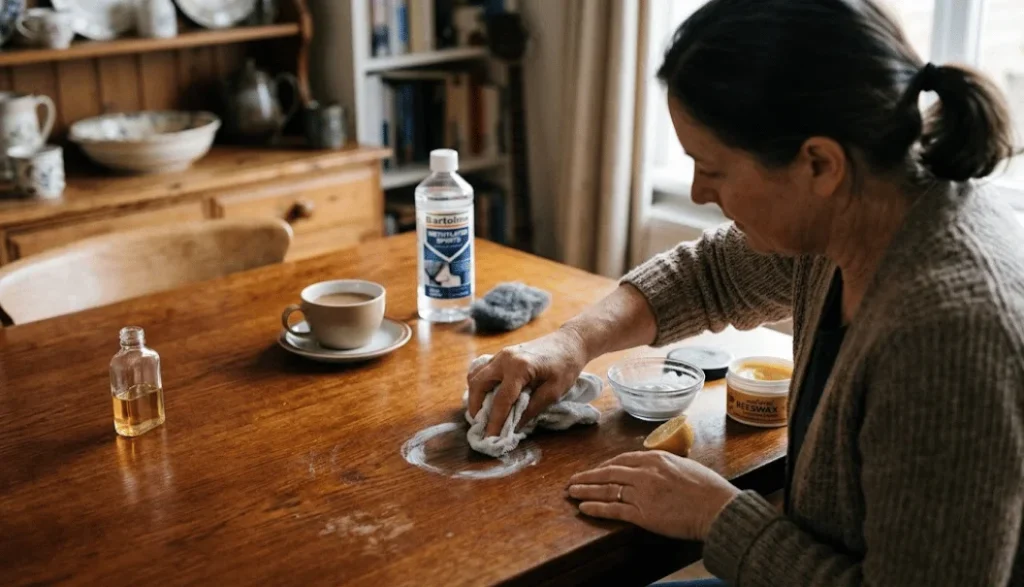 How to Remove Water Stains From Wood: Safe UK Methods for White Rings and Dark Marks