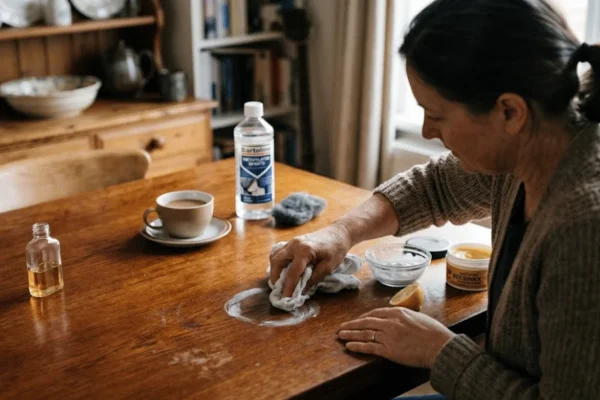 How to Remove Water Stains From Wood: Safe UK Methods for White Rings and Dark Marks