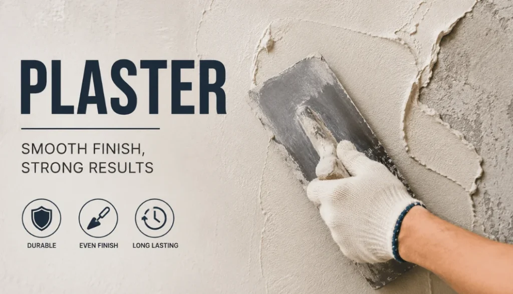 Plaster: A Complete Guide to Types, Uses, Costs, Drying Times & Choosing the Right Finish in 2026 