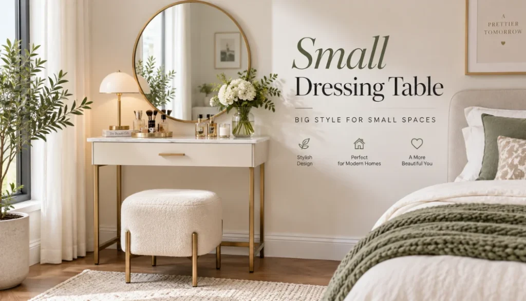 Small Dressing Table: Complete Guide to UK Bedroom Sizes, Storage, Styling, Expert Picks and Pro Tips